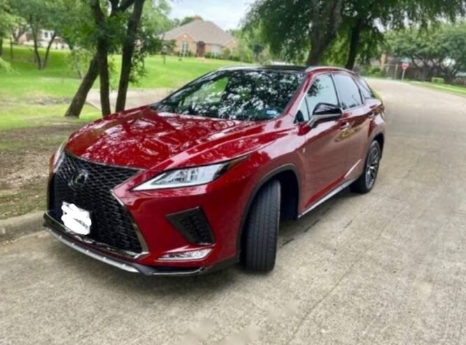 Lexus RX350 2017 Red